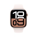 APPLE WATCH SERIES 10 GPS ROSEGOLD ALUMINUM CASE LIGHT BLUSH 46MM M/L ZP/A