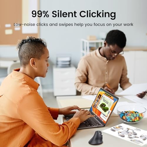 UGREEN 25444 Multi-Mode Vertical Mouse