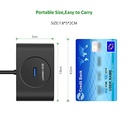 UGREEN 20291 USB 3.0 Hub 1m Black