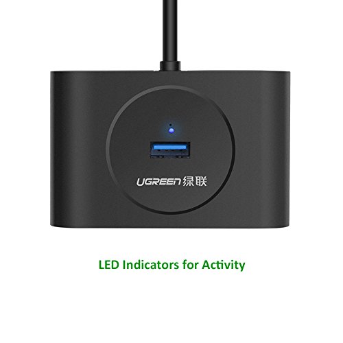 UGREEN 20291 USB 3.0 Hub 1m Black