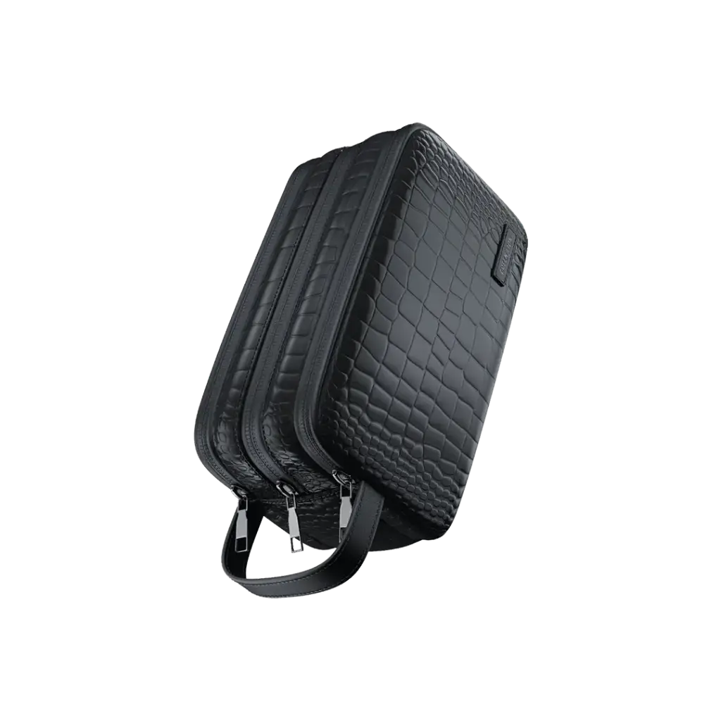 Green Lion Stallion Clutch Bag - Black