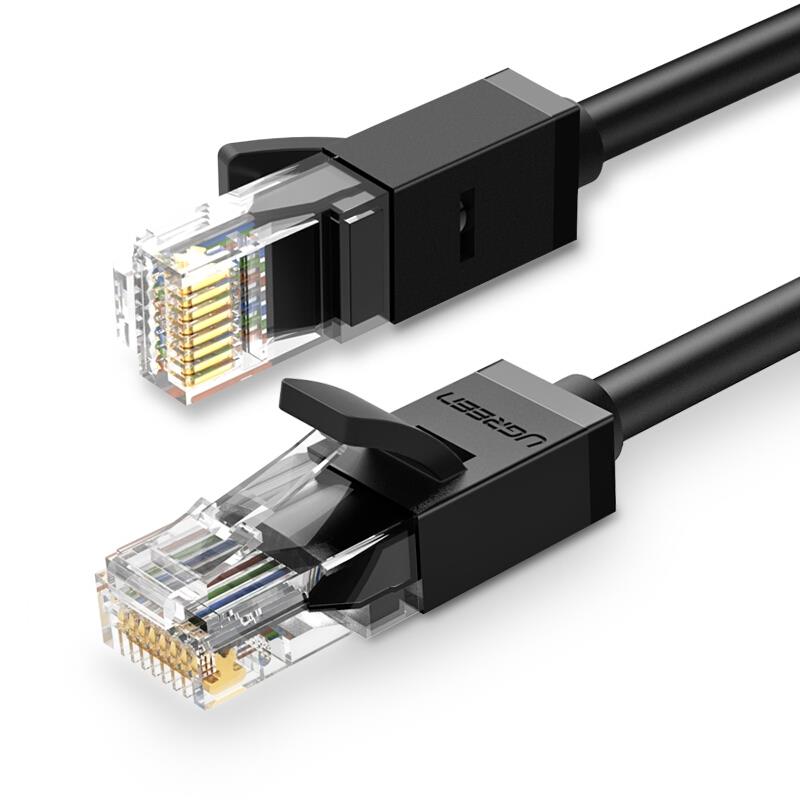 UGREEN 20159 Cat 6 U/UTP Lan Cable 1m Black
