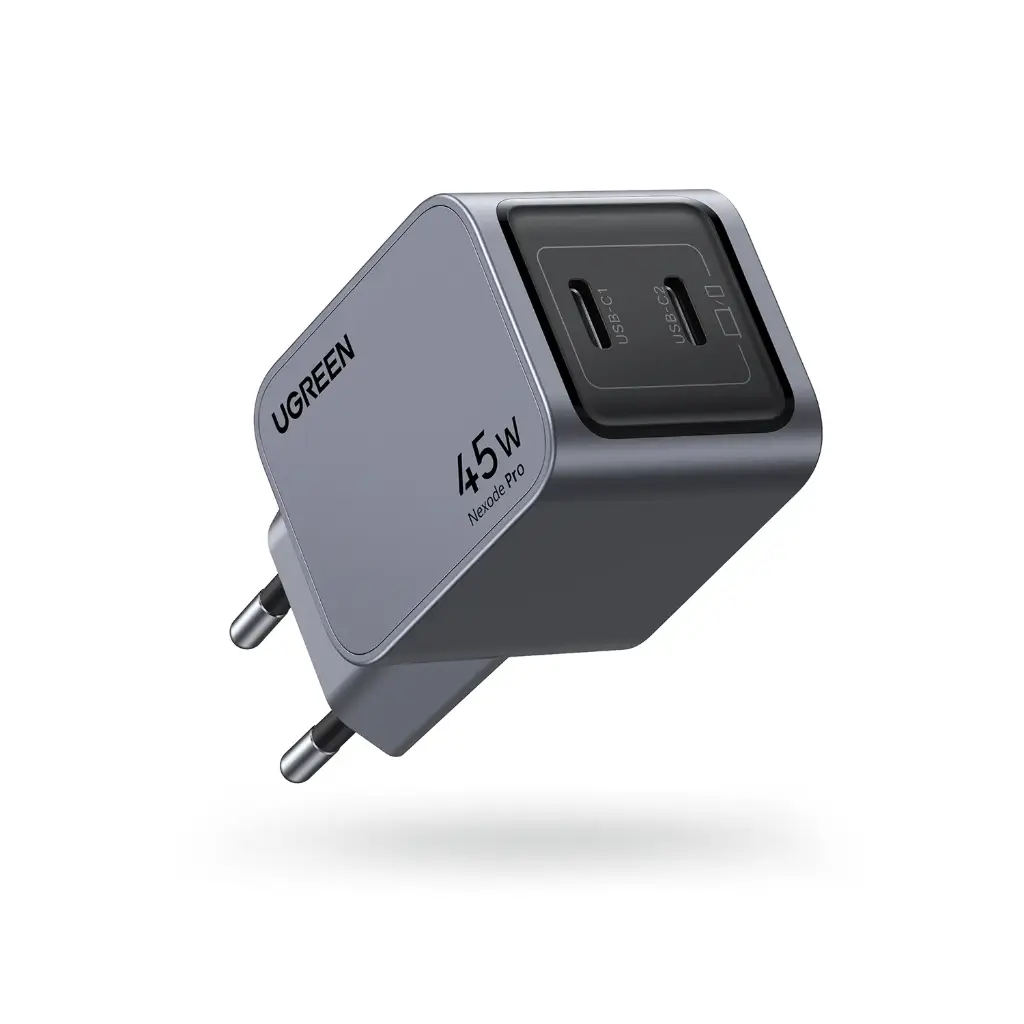 UGREEN 35008 Nexode Pro 45W Dual USB-C GaN Fast Charger EU