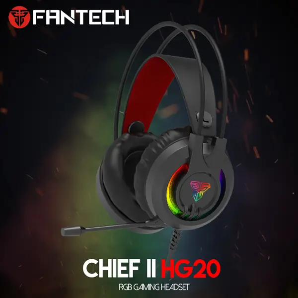 FANTECH HG20 GAMING HEADSET BK