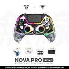 FANTECH WGP14V2 CLEAR WIRLESS GAMEPAD
