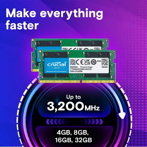 CURCIAL 16GB DDR4 3200 LAPTOP