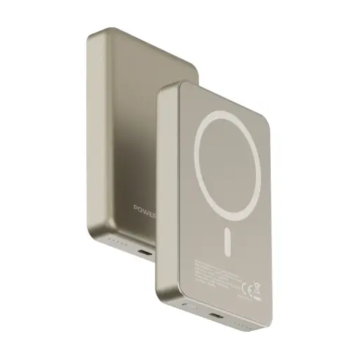 Powerology 10000 mAh 20W PD & 15W Magsafe Powerbank - Titanium