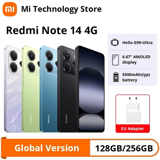 REDMI NOTE 14 LIME GREEN 256GB R8