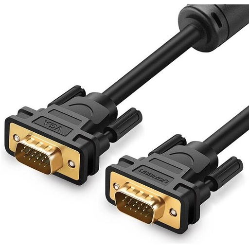 [11630] UGREEN 11630 VGA Male to Male Cable 1.5m Black