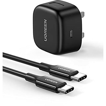 [50577] UGREEN 50577 PD 25W Fast Charger+USB Cable UK