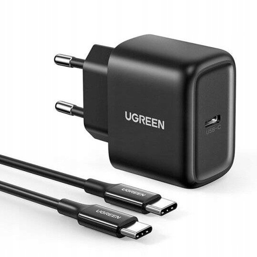[50581] UGREEN 50581 PD 25W Fast Charger+USB Cable EU