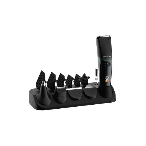 [GN5N1HGRKITBK] Green Lion 5 in 1 Grooming Kit - Black