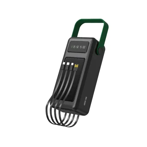 [GNSLRPB50KBK] Green Lion Solar Max 50000mAh PowerBank - Black