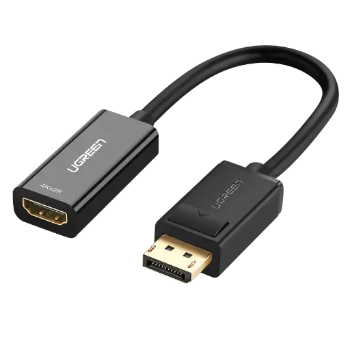 [70694] UGREEN 70694 DP Male to HDMI Female 4K*2K 60HZ 25cm