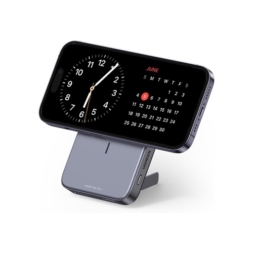 [15086] UGREEN 15086 10000mAh Magnetic Wireless Power Bank (Space Gray)