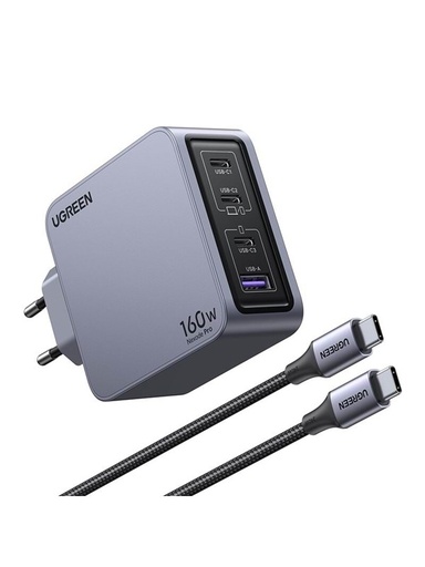 [25877] UGREEN 25877 Nexode Pro 160W 4-Port GaN Fast Charger Set EU
