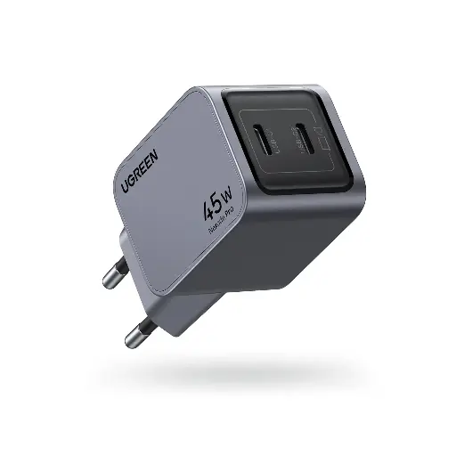 [35008] UGREEN 35008 Nexode Pro 45W Dual USB-C GaN Fast Charger EU