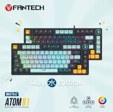 FANTECH  MK875V2 MIZU WIRED MECHANICAL KEYBOARD (RED SWITCH)