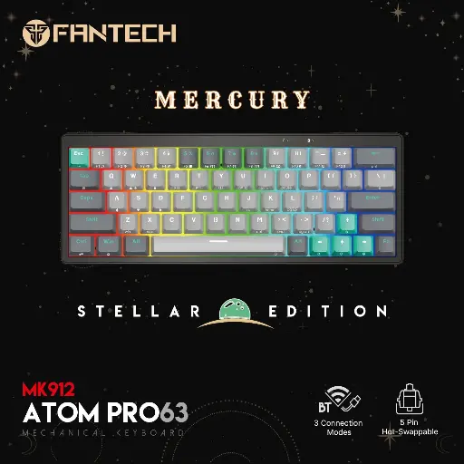 FANTECH MK912 MERCURY WIRLESS(RED SWITCH)